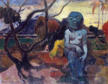 Paul Gauguin Painting - Rave te hiti aamy El ídolo Postimpresionismo Primitivismo Paul Gauguin